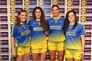 6 May 2022; The 2022 Teams of the Lidl Ladies National Football League awards were presented at Croke Park on Friday, May 6. The best players from the four divisions in the Lidl National Football Leagues were selected by the LGFA’s All Star committee. Wexford players, from left, Orlagh Kehoe, Róisín Murphy, Aisling Halligan and Caitriona Murray. Photo by Ramsey Cardy/Sportsfile