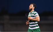 6 May 2022; Richie Towell of Shamrock Rovers during the SSE Airtricity League Premier Division match between Shamrock Rovers and Finn Harps at Tallaght Stadium in Dublin. Photo by Seb Daly/Sportsfile