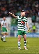 6 May 2022; Jack Byrne of Shamrock Rovers during the SSE Airtricity League Premier Division match between Shamrock Rovers and Finn Harps at Tallaght Stadium in Dublin. Photo by Seb Daly/Sportsfile