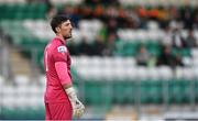 6 May 2022; Finn Harps goalkeeper Mark McGinley during the SSE Airtricity League Premier Division match between Shamrock Rovers and Finn Harps at Tallaght Stadium in Dublin. Photo by Seb Daly/Sportsfile