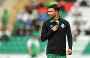 6 May 2022; Danny Mandroiu of Shamrock Rovers before the SSE Airtricity League Premier Division match between Shamrock Rovers and Finn Harps at Tallaght Stadium in Dublin. Photo by Seb Daly/Sportsfile