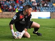 6 May 2022; Cobh Ramblers goalkeeper Sean Barron during the SSE Airtricity League First Division match between Cobh Ramblers and Galway United FC at St Colman's Park in Cobh, Cork. Photo by Michael P Ryan/Sportsfile