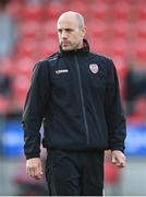6 May 2022; Derry City coach Mark McCrystal before the SSE Airtricity League Premier Division match between Derry City and Bohemians at The Ryan McBride Brandywell Stadium in Derry. Photo by Stephen McCarthy/Sportsfile