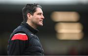 6 May 2022; Derry City manager Ruaidhrí Higgins before the SSE Airtricity League Premier Division match between Derry City and Bohemians at The Ryan McBride Brandywell Stadium in Derry. Photo by Stephen McCarthy/Sportsfile