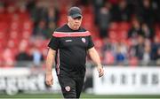 6 May 2022; Derry City goalkeeping coach Declan McIntyre before the SSE Airtricity League Premier Division match between Derry City and Bohemians at The Ryan McBride Brandywell Stadium in Derry. Photo by Stephen McCarthy/Sportsfile