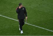 7 May 2022; An emotional Munster head coach Johann van Graan after the Heineken Champions Cup Quarter-Final match between Munster and Toulouse at Aviva Stadium in Dublin. Photo by Ramsey Cardy/Sportsfile