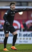 29 April 2022; Sligo Rovers goalkeeper Ed McGinty during the SSE Airtricity League Premier Division match between Sligo Rovers and Shamrock Rovers at The Showgrounds in Sligo. Photo by Piaras Ó Mídheach/Sportsfile