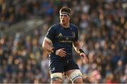 7 May 2022; Joe McCarthy of Leinster during the Heineken Champions Cup Quarter-Final match between Leicester Tigers and Leinster at Mattoli Woods Welford Road Stadium in Leicester, England. Photo by Harry Murphy/Sportsfile