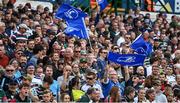 7 May 2022; Leinster supporters during the Heineken Champions Cup Quarter-Final match between Leicester Tigers and Leinster at Mattoli Woods Welford Road Stadium in Leicester, England. Photo by Harry Murphy/Sportsfile