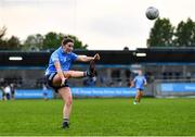 7 May 2022; Aoife Kane of Dublin scores a late point during the TG4 Leinster Senior Ladies Football Championship Round 2 match between Dublin and Meath at Parnell Park in Dublin. Photo by Sam Barnes/Sportsfile