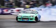 7 May 2022; James Deane of Ireland in his Nissan Silvia during the round 1 of the Drift Masters European Championship at Mondello Park in Naas, Kildare. Photo by Ben McShane/Sportsfile