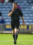 8 May 2022; Referee Anthony Nolan during the EirGrid GAA Football All-Ireland U20 Championship Semi-Final match between Kerry and Tyrone at MW Hire O'Moore Park in Portlaoise, Laois. Photo by Harry Murphy/Sportsfile