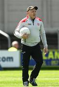8 May 2022; Tyrone manager Paul Devlin before the EirGrid GAA Football All-Ireland U20 Championship Semi-Final match between Kerry and Tyrone at MW Hire O'Moore Park in Portlaoise, Laois. Photo by Harry Murphy/Sportsfile
