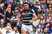 7 May 2022; Ellis Genge of Leicester Tigers during the Heineken Champions Cup Quarter-Final match between Leicester Tigers and Leinster at Mattoli Woods Welford Road Stadium in Leicester, England. Photo by Harry Murphy/Sportsfile