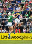 8 May 2022; Ronan Maher of Tipperary in action against Kyle Hayes of Limerick during the Munster GAA Hurling Senior Championship Round 3 match between Limerick and Tipperary at TUS Gaelic Grounds in Limerick. Photo by Stephen McCarthy/Sportsfile