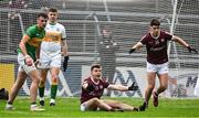 8 May 2022; Dessie Conneely of Galway appeals for a penalty during the Connacht GAA Football Senior Championship Semi-Final match between Galway and Leitrim at Pearse Stadium in Galway. Photo by Brendan Moran/Sportsfile