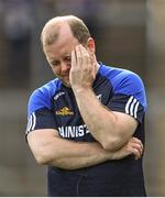 8 May 2022; Cavan manager Mickey Graham during the closing moments of the Ulster GAA Football Senior Championship Semi-Final match between Cavan and Donegal at St Tiernach's Park in Clones, Monaghan. Photo by Piaras Ó Mídheach/Sportsfile
