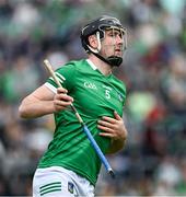 8 May 2022; Diarmaid Byrnes of Limerick during the Munster GAA Hurling Senior Championship Round 3 match between Limerick and Tipperary at TUS Gaelic Grounds in Limerick. Photo by Ray McManus/Sportsfile
