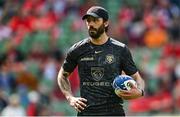 7 May 2022; Toulouse backs coach Clément Poitrenaud before the Heineken Champions Cup Quarter-Final match between Munster and Toulouse at Aviva Stadium in Dublin. Photo by Ramsey Cardy/Sportsfile