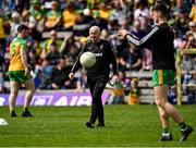 8 May 2022; Donegal manager Declan Bonner before the Ulster GAA Football Senior Championship Semi-Final match between Cavan and Donegal at St Tiernach's Park in Clones, Monaghan. Photo by Piaras Ó Mídheach/Sportsfile