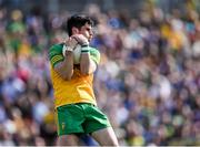 8 May 2022; Ryan McHugh of Donegal claims a mark during the Ulster GAA Football Senior Championship Semi-Final match between Cavan and Donegal at St Tiernach's Park in Clones, Monaghan. Photo by Piaras Ó Mídheach/Sportsfile