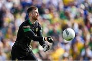 8 May 2022; Donegal goalkeeper Shaun Patton during the Ulster GAA Football Senior Championship Semi-Final match between Cavan and Donegal at St Tiernach's Park in Clones, Monaghan. Photo by Piaras Ó Mídheach/Sportsfile