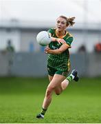 7 May 2022; Aoibheann Leahy of Meath during the TG4 Leinster Senior Ladies Football Championship Round 2 match between Dublin and Meath at Parnell Park in Dublin. Photo by Sam Barnes/Sportsfile