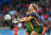 7 May 2022; Meath goalkeeper Monica McGuirk during the TG4 Leinster Senior Ladies Football Championship Round 2 match between Dublin and Meath at Parnell Park in Dublin. Photo by Sam Barnes/Sportsfile