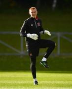 6 May 2022; Dundalk goalkeeper Nathan Shepperd before the SSE Airtricity League Premier Division match between UCD and Dundalk at UCD Bowl in Belfield, Dublin. Photo by Ben McShane/Sportsfile