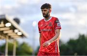 6 May 2022; Joe Adams of Dundalk during the SSE Airtricity League Premier Division match between UCD and Dundalk at UCD Bowl in Belfield, Dublin. Photo by Ben McShane/Sportsfile