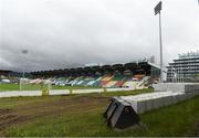 9 May 2022; A general view of construction for the new north stand before the SSE Airtricity League Premier Division match between Shamrock Rovers and Sligo Rovers at Tallaght Stadium in Dublin. Photo by Harry Murphy/Sportsfile