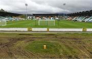 9 May 2022; A general view of construction for the new north stand before the SSE Airtricity League Premier Division match between Shamrock Rovers and Sligo Rovers at Tallaght Stadium in Dublin. Photo by Harry Murphy/Sportsfile