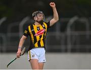 9 May 2022; Denis Walsh of Kilkenny celebrates scoring a point during the oneills.com Leinster GAA Hurling U20 Championship Final match between Wexford and Kilkenny at Netwatch Cullen Park in Carlow. Photo by Piaras Ó Mídheach/Sportsfile