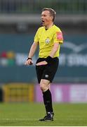9 May 2022; Referee Derek Michael Tomney during the SSE Airtricity League Premier Division match between Shamrock Rovers and Sligo Rovers at Tallaght Stadium in Dublin. Photo by Harry Murphy/Sportsfile