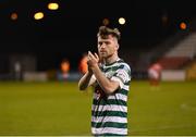9 May 2022; Jack Byrne of Shamrock Rovers after his side's victory in the SSE Airtricity League Premier Division match between Shamrock Rovers and Sligo Rovers at Tallaght Stadium in Dublin. Photo by Harry Murphy/Sportsfile