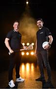 10 May 2022; Former Cork hurler Anthony Nash, left, and former Dublin footballer Cian O’Sullivan in attendance at the EirGrid Timing Sponsorship Launch. EirGrid, Ireland’s grid operator, is now in its seventh year as the Official Timing Partner of the GAA. Photo by Brendan Moran/Sportsfile