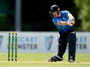 10 May 2022; Harry Tector of Leinster Lightning plays a shot during the Cricket Ireland Inter-Provincial Cup match between Leinster Lightning and Munster Reds at Pembroke Cricket Club in Dublin. Photo by Sam Barnes/Sportsfile