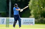 10 May 2022; Andrew Balbirnie of Leinster Lightning plays a shot during the Cricket Ireland Inter-Provincial Cup match between Leinster Lightning and Munster Reds at Pembroke Cricket Club in Dublin. Photo by Sam Barnes/Sportsfile