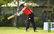10 May 2022; Kevin O'Brien of Munster Reds plays a shot during the Cricket Ireland Inter-Provincial Cup match between Leinster Lightning and Munster Reds at Pembroke Cricket Club in Dublin. Photo by Sam Barnes/Sportsfile