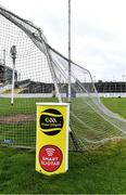 9 May 2022; A Smart Sliotar container behind one of the goals before the oneills.com Leinster GAA Hurling U20 Championship Final match between Wexford and Kilkenny at Netwatch Cullen Park in Carlow. Photo by Piaras Ó Mídheach/Sportsfile