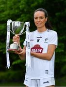 11 May 2022; Grace Clifford of Kildare at the Leinster LGFA Captain's Evening at the Johnstown Estate in Enfield before they meet in the 2022 TG4 Leinster LGFA Intermediate Football Championship Final next Sunday. Photo by Brendan Moran/Sportsfile