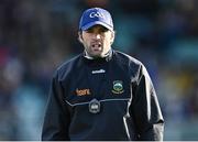 11 May 2022; Tipperary manager James Woodlock before the Electric Ireland Munster GAA Minor Hurling Championship Final match between Tipperary and Clare at TUS Gaelic Grounds in Limerick. Photo by Piaras Ó Mídheach/Sportsfile