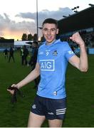 11 May 2022; Nathan Fitzgerald of Dublin after his side's victory in the Electric Ireland Leinster GAA Minor Football Championship Semi-Final match between Dublin and Offaly at Parnell Park in Dublin. Photo by Seb Daly/Sportsfile