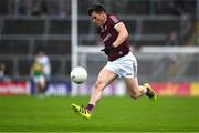 8 May 2022; Finnian Ó Laoí of Galway during the Connacht GAA Football Senior Championship Semi-Final match between Galway and Leitrim at Pearse Stadium in Galway. Photo by Brendan Moran/Sportsfile