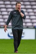 8 May 2022; Leitrim manager Andy Moran before the Connacht GAA Football Senior Championship Semi-Final match between Galway and Leitrim at Pearse Stadium in Galway. Photo by Brendan Moran/Sportsfile