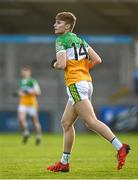 11 May 2022; Donal Shirley of Offaly during the Electric Ireland Leinster GAA Minor Football Championship Semi-Final match between Dublin and Offaly at Parnell Park in Dublin. Photo by Seb Daly/Sportsfile