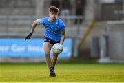 11 May 2022; Tim Deering of Dublin during the Electric Ireland Leinster GAA Minor Football Championship Semi-Final match between Dublin and Offaly at Parnell Park in Dublin. Photo by Seb Daly/Sportsfile