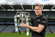 12 May 2022; Kildare U20 manager Brian Flanagan pictured ahead of the EirGrid GAA Football U20 All-Ireland Final this Saturday. EirGrid, Ireland’s grid operator, has partnered with the GAA since 2015 as sponsor of the U20 GAA Football All-Ireland Championship. Photo by Seb Daly/Sportsfile