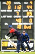 12 May 2022; Ani Chore of Northern Knights during the Cricket Ireland Inter-Provincial Cup match between North West Warriors and Northern Knights at Bready Cricket Club in Magheramason, Tyrone. Photo by Stephen McCarthy/Sportsfile