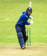 12 May 2022; Graham Kennedy of North West Warriors during the Cricket Ireland Inter-Provincial Cup match between North West Warriors and Northern Knights at Bready Cricket Club in Magheramason, Tyrone. Photo by Stephen McCarthy/Sportsfile